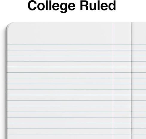 Staples Small Composition Notebook, 5-inch x 7-inch, College Ruled, 80 Sheets, Pink, 3/Pack (ST24491DVS) in Saudi Arabia