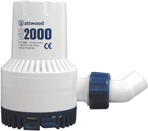 attwood Heavy-Duty Bilge Pump 1700 Series - 12V - 1700 GPH in Saudi Arabia