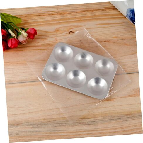 Homoyoyo 2Pcs Aluminum Paint Mixing Pallet 6-Hole Pigment Tray for Artists Multi-Color Mixing Board for Watercolor and Acrylic Painting in Saudi Arabia