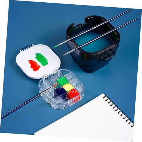 2pcs ألوان مائية الصباغ صينية دائمة خلط دقة متينة للطلاب الفنانين للحرف اليدوية واختيار المشاريع الإبداعية in Saudi Arabia