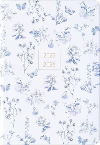 2025-2026 ECCOLO 18 شهرًا مخططًا ملزمة ، صفحات شهرية وأسبوعية (5.25 × 7.75 " - يوليو 2025 - ديسمبر 2026 - حديقة الزهور) in Saudi Arabia