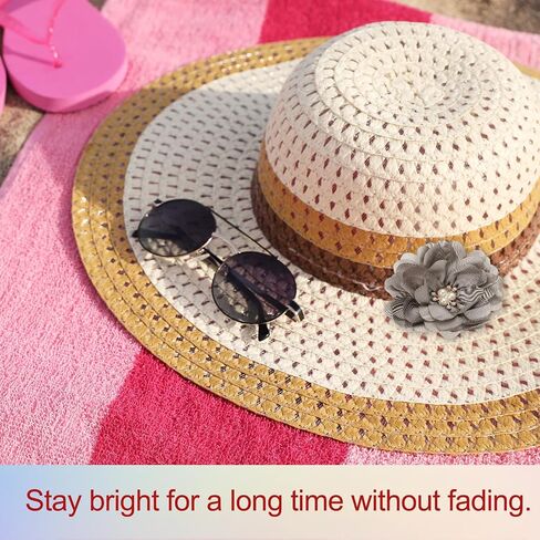PATIKIL 3.15 Inch Chiffon Flowers, 10 Pcs Fabric Flowers Rhinestone Pearl Large Camellia Sewing Appliques for DIY Crafts Dresses Clothing Headbands Wedding Party Decoration, Beige in Saudi Arabia