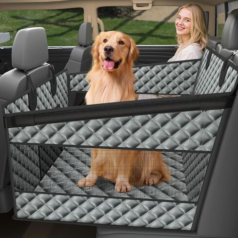 Toffos Trucks Back Seat Extender for Dogs, Hard Bottom Dog Car Seat Cover Supports 400lbs, Waterproof Scratchproof Hammock Protector for Truck F150, Silverado, RAM 1500, GMC Sierra in Saudi Arabia