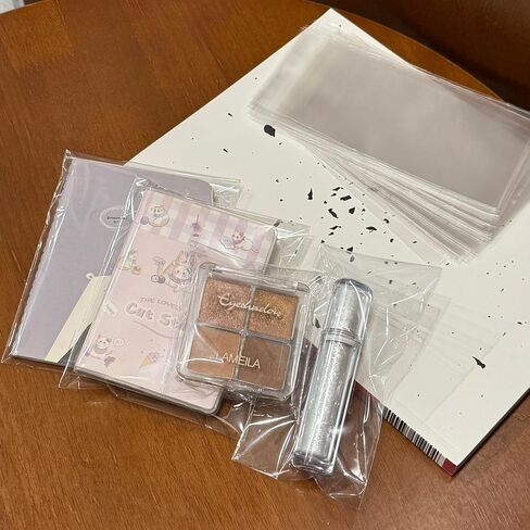 200 حزمة كيس السيلوفان الصافية للفضلات ، 6 × 9 بوصات أكياس السيلوفان ختم ذاتي ، حلوى ، علاج ، ملف تعريف الارتباط لعطاء الهدايا in Kuwait