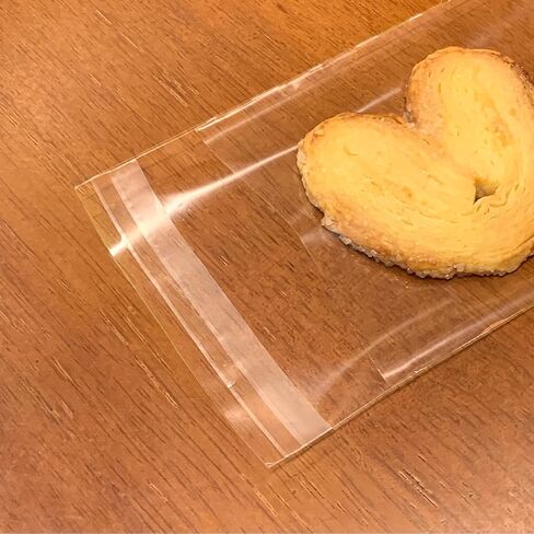 200 حزمة كيس السيلوفان الصافية للفضلات ، 6 × 9 بوصات أكياس السيلوفان ختم ذاتي ، حلوى ، علاج ، ملف تعريف الارتباط لعطاء الهدايا in Kuwait