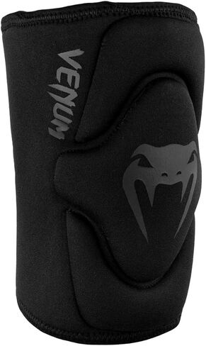 Venum Kontact Gel Knee Pad - Black/Black, X-Large in Saudi Arabia