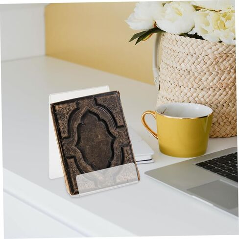 Acrylic Book Rack Book Display Stand Simple End Holder Desktop for Stands in Saudi Arabia