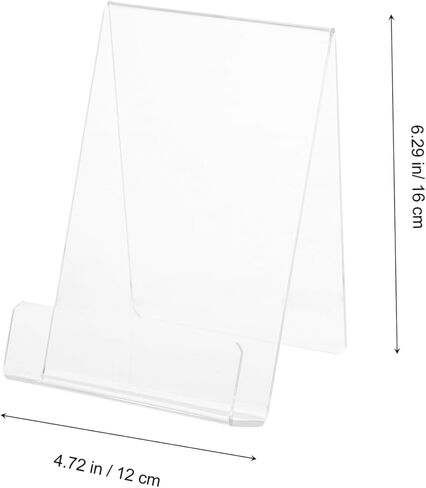 Acrylic Book Rack Book Display Stand Simple End Holder Desktop for Stands in Saudi Arabia