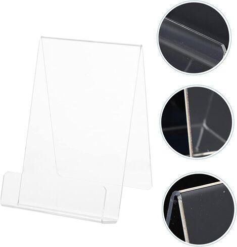 Acrylic Book Rack Book Display Stand Simple End Holder Desktop for Stands in Saudi Arabia