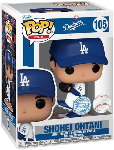 Funko Sports Shohei Ohtani Pitching Shop حصري الشكل 105 in Saudi Arabia