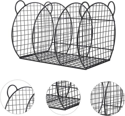 Artibetter Desktop Book Organizer Metal Storage Rack for Efficient File Sorting and Desk Organization Stylish Divided Storage for Home Office and Classroom Use in Saudi Arabia