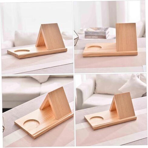 HOMSFOU PORTABLE BOONFLESS TRIANGELE BOOK حامل الكتب حامل الكأس بخصائص قائمة بمنظم المكتب المنزلي للكتاب in Saudi Arabia