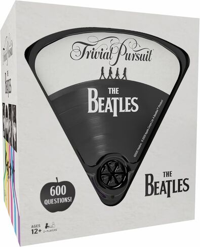 Trivial Pursuit: The Beatles, Quick Play Edition Trivia Game, Test Your Knowledge of The Fab Four with 600 Questions in 6 Categories Including Songs, Albums, and More, Officially Licensed Merchandise in Saudi Arabia