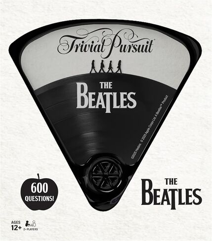 Trivial Pursuit: The Beatles, Quick Play Edition Trivia Game, Test Your Knowledge of The Fab Four with 600 Questions in 6 Categories Including Songs, Albums, and More, Officially Licensed Merchandise in Saudi Arabia