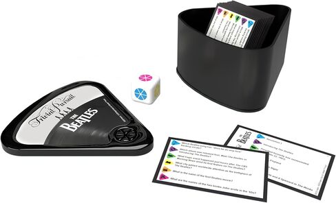 Trivial Pursuit: The Beatles, Quick Play Edition Trivia Game, Test Your Knowledge of The Fab Four with 600 Questions in 6 Categories Including Songs, Albums, and More, Officially Licensed Merchandise in Saudi Arabia