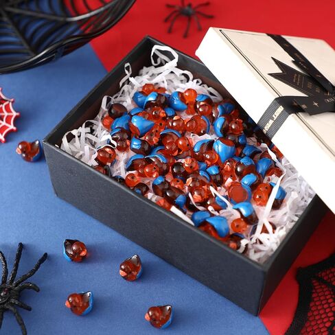 60 Pcs Halloween Mini Resin Spiderweb Ducks Tiny Ducks with Spiderweb Small Resin Animals Figures Landscape for Home Office Car Decor Festive Gift in Saudi Arabia