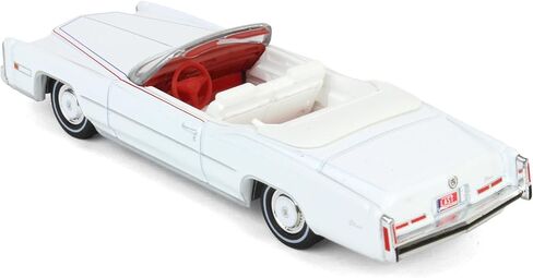 1976 Eldorado Convertible White with Red and Blue Stripes The End of an Era 1916-1976" "Hobby Exclusive Series 1/64 Diecast Model Car by Greenlight 30473 in Saudi Arabia