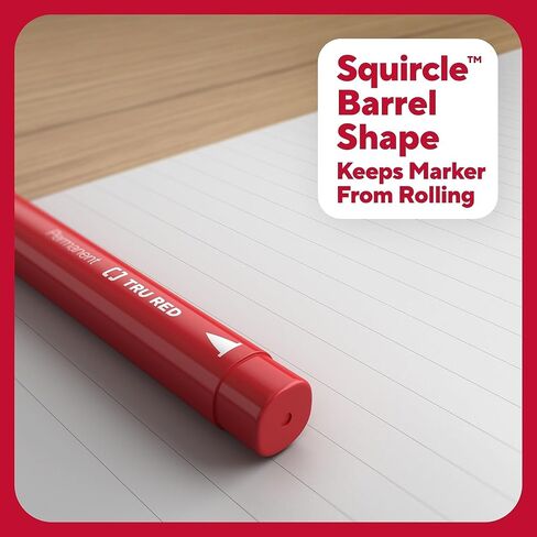 Staples Tru Red Pen علامات دائمة ، حزمة متنوعة نصيحة من 12 in Saudi Arabia