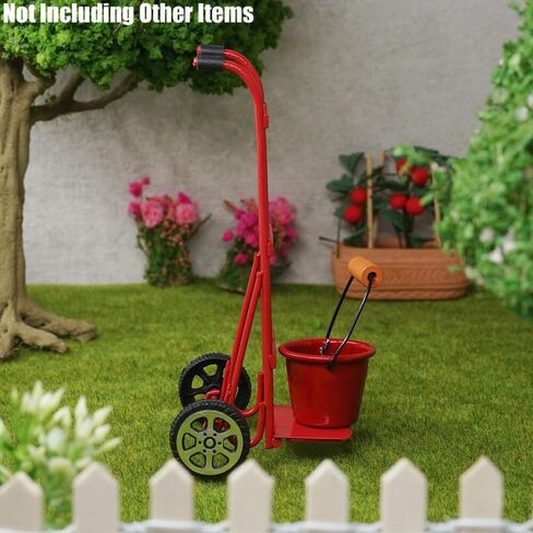 Odoria 1/12 Miniature Hand Cart Dollhouse Decoration Accessories in Saudi Arabia