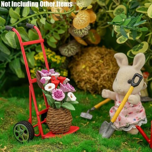 Odoria 1/12 Miniature Hand Cart Dollhouse Decoration Accessories in Saudi Arabia