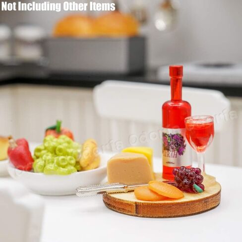 Odoria 1/24 Miniature Wine and Cheese Food Dollhouse Decoration Accessories in Saudi Arabia