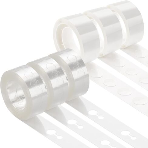 KICNIC Balloon Arch Strip, 49ft Balloon Tape, 300 Glue Point Dots in Kuwait