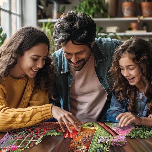 White Mountain Potting Shed Puzzle 1000 Piece Spring Jigsaw Puzzles for Adult Grandparents in Saudi Arabia
