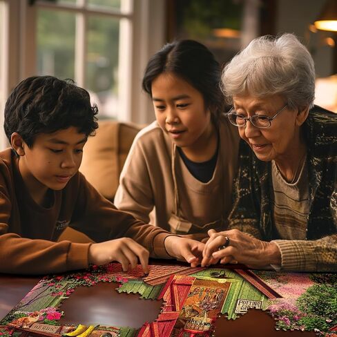 White Mountain Potting Shed Puzzle 1000 Piece Spring Jigsaw Puzzles for Adult Grandparents in Saudi Arabia