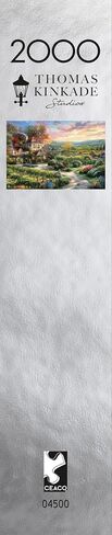Ceaco - Silver Select - Thomas Kinkade - Wine Country Living - 2000 قطعة بانورامزو للألغاز للبالغين - اللغز الصعبة المثالية لليالي اللعبة - الحجم النهائي هو 38.50 × 26.50 in Saudi Arabia