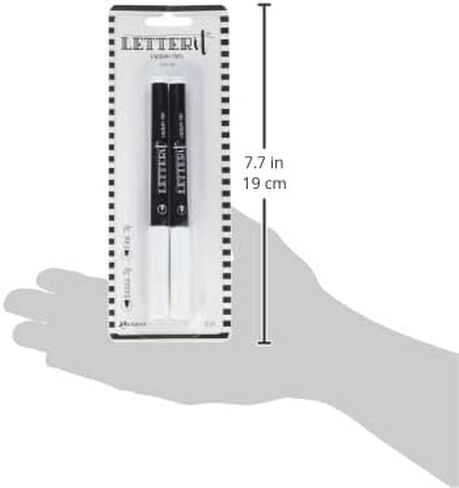 حافلة الحارس غرامة ورسالة NIB IT MEDERT PEN SET ، 2 COUNT (حزمة 1) ، أسود أبيض in Saudi Arabia