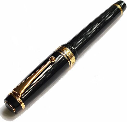 Metal Fountain Pen with 0.7mm Medium Nib, Ink Converter, 1 Ink Cartridges & Gift Box (Red) in Saudi Arabia