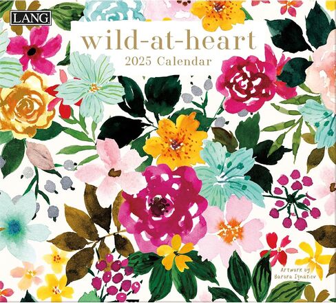 Lang Companies, Wild at Heart 2026 Wall Calendar by Barbra Ignatiev, 13.4'' X 12'', 12-Month Calendar with Stapled Binding in Saudi Arabia
