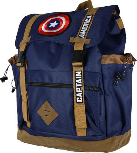 MARVEL CAPTAIN AMERICA FLAPTOP Backpack Progroed Logo Design Tech Tech Captop Tote in Saudi Arabia