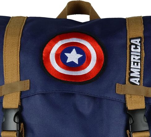 MARVEL CAPTAIN AMERICA FLAPTOP Backpack Progroed Logo Design Tech Tech Captop Tote in Saudi Arabia
