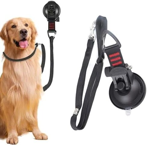 Dog Bath Tether With Heavy Suction Cup,Dog Grooming Tub Restraint Leash With Adjustable Collar,Dog Grooming Loop,For Pet Dog Cat Shower And Grooming in Kuwait
