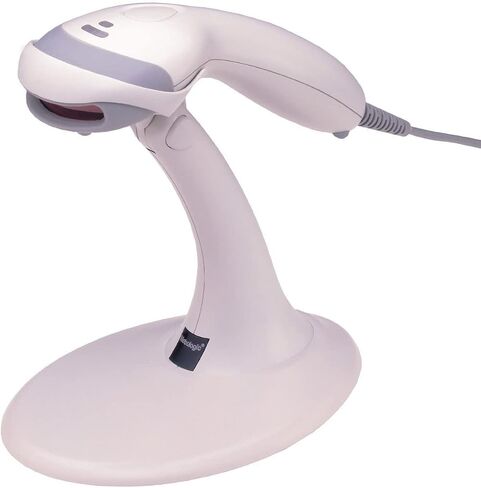 Metrologic MS 9520 Voyager BarCode HandHeld Scanner Keyboard Wedge White MK952072B47 MK9520-72B47 in Saudi Arabia