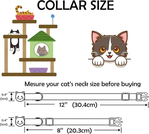 أنيقة Little Tail Halloween Cat Cat-2 Pack Pumpkin Prumber Cotton Cotton Catway Cat مع جرس قلادة هريرة الصبي الفتاة طوق قابل للتعديل للقطط الصغيرة جرو in Saudi Arabia
