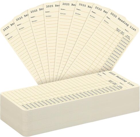 60 Pcs 2026 Reading Log Bookmark 3 x 7.9 Inch Reading List Bookmark Book Lovers Gifts Macaron Color Library Book Tracker Notecards for Teachers Students School Library Accessories in Saudi Arabia