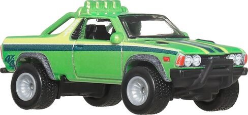 Hot Wheels Premium Car Cult Carnible Toy Car ، 1:64 Scale Die-Cast Subaru B.R.A.T. ، Off Road Motent مع إطارات Real Riders in Saudi Arabia