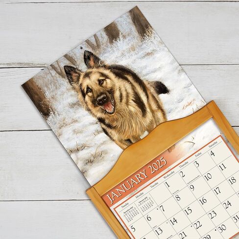 شركات Lang ، Love of Dogs 2026 Wall Calendar بواسطة John Silver ، 13.4 '× 12' '، تقويم لمدة 12 شهر in Saudi Arabia