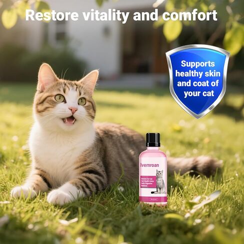 1vemroan for Cat and Kittens (Concentrate 60 ml) Triple Defense Tapewplus in Kuwait