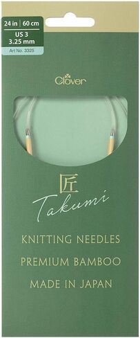 Takumi Pro Circular Knitting Needles 24"-US 3/3.25 mm in Saudi Arabia