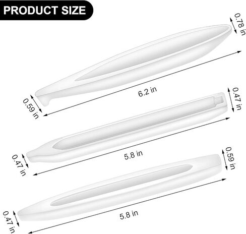 9 Pieces Pen Shape Resin Molds Epoxy Casting Molds Ballpoint Pen Silicone Molds Cylinder Epoxy Mold for DIY Pen Candle Crafts Making Tool, 3 Styles in Saudi Arabia