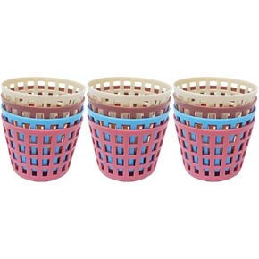 Toyvian Laundry Basket Dollhouse Miniature: Miniature Storage Basket Doll Hamper Doll House Furniture and Accessories Set in Saudi Arabia