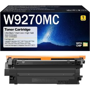 W9270MC Toner Cartridge Compatible for HP W9270MC W9271MC W9273MC W9272MC Toner Cartridges for HP Laserjet Enterprise X677 X67755dn X67755z X67755s X67765z Printers Magenta in Saudi Arabia