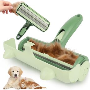 Roller Pet Hair Remover - Cat and Dog Hair Remover for Furniture, Couch, Carpet, Clothing and Bedding - Portable, Multi-Surface Fur Removal Tool，pet Hair Removal Glove，pet Hair Remover for Laundry. in Saudi Arabia