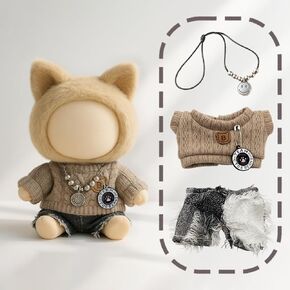 ملابس دمية 17 سم - ملابس رقيقة ولطيفة للدمى المصممة | Dollwear الأنيق والمرح - CXK in Kuwait