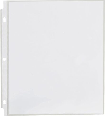 Universal 21125 Top-Load Poly Sheet Protectors, Standard, Letter, Clear, 100/Box in Saudi Arabia