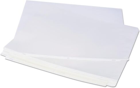 Universal 21125 Top-Load Poly Sheet Protectors, Standard, Letter, Clear, 100/Box in Saudi Arabia