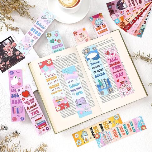 Honoson 80 PCS Fall Stowarks Bulk for Women Halloween Paper Lagcks Bulk 40 Styles Funder Double -Side Bookish Attract in Saudi Arabia